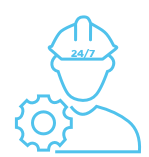 24/7 ENGINEERING SUPPORT & SUPERVISION